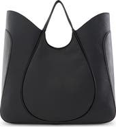 behno Katrina Wave Pebbled Leather Tote