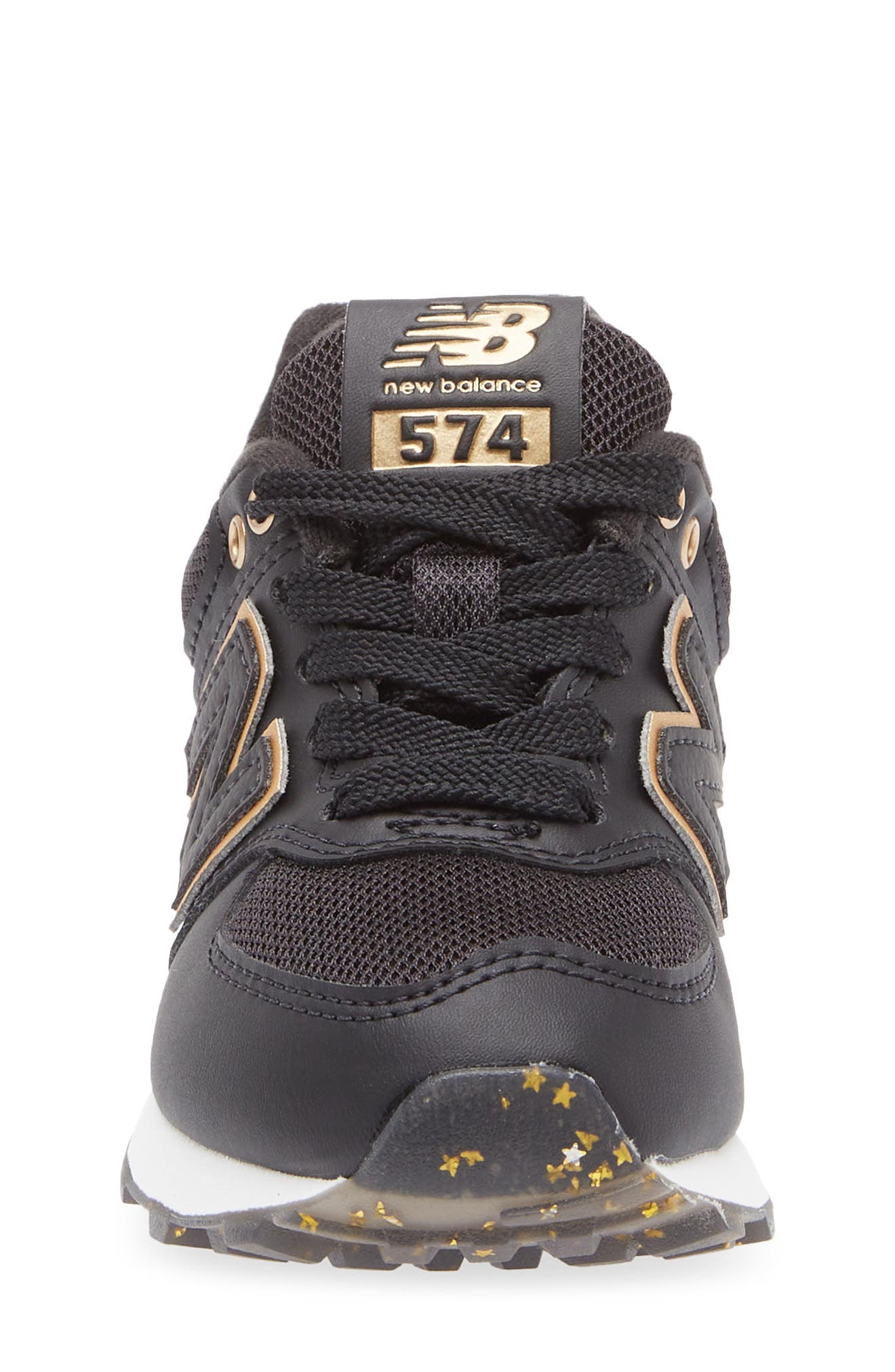 New Balance Kids' 574 Sneaker, Alternate, color, Black