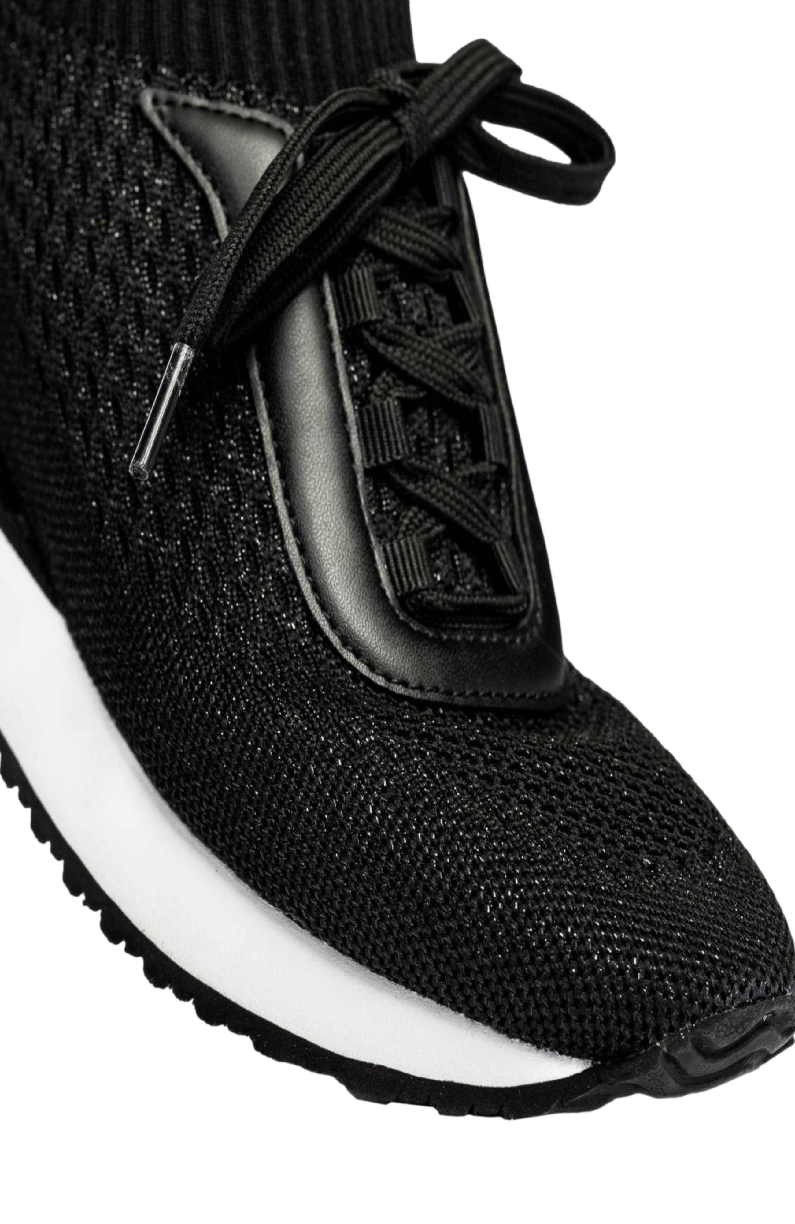Allegra James Josie knit Sneaker, Alternate, color, 