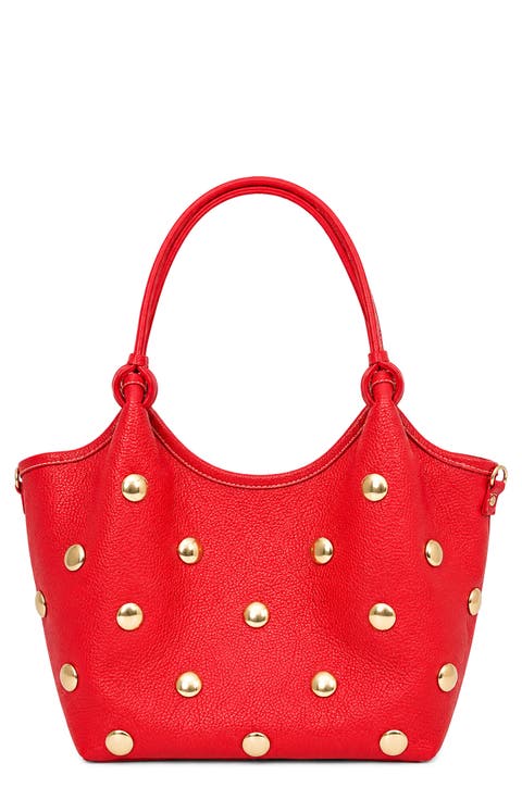 Caterina Studded Leather Tote