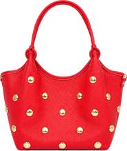 Persaman New York Caterina Studded Leather Tote