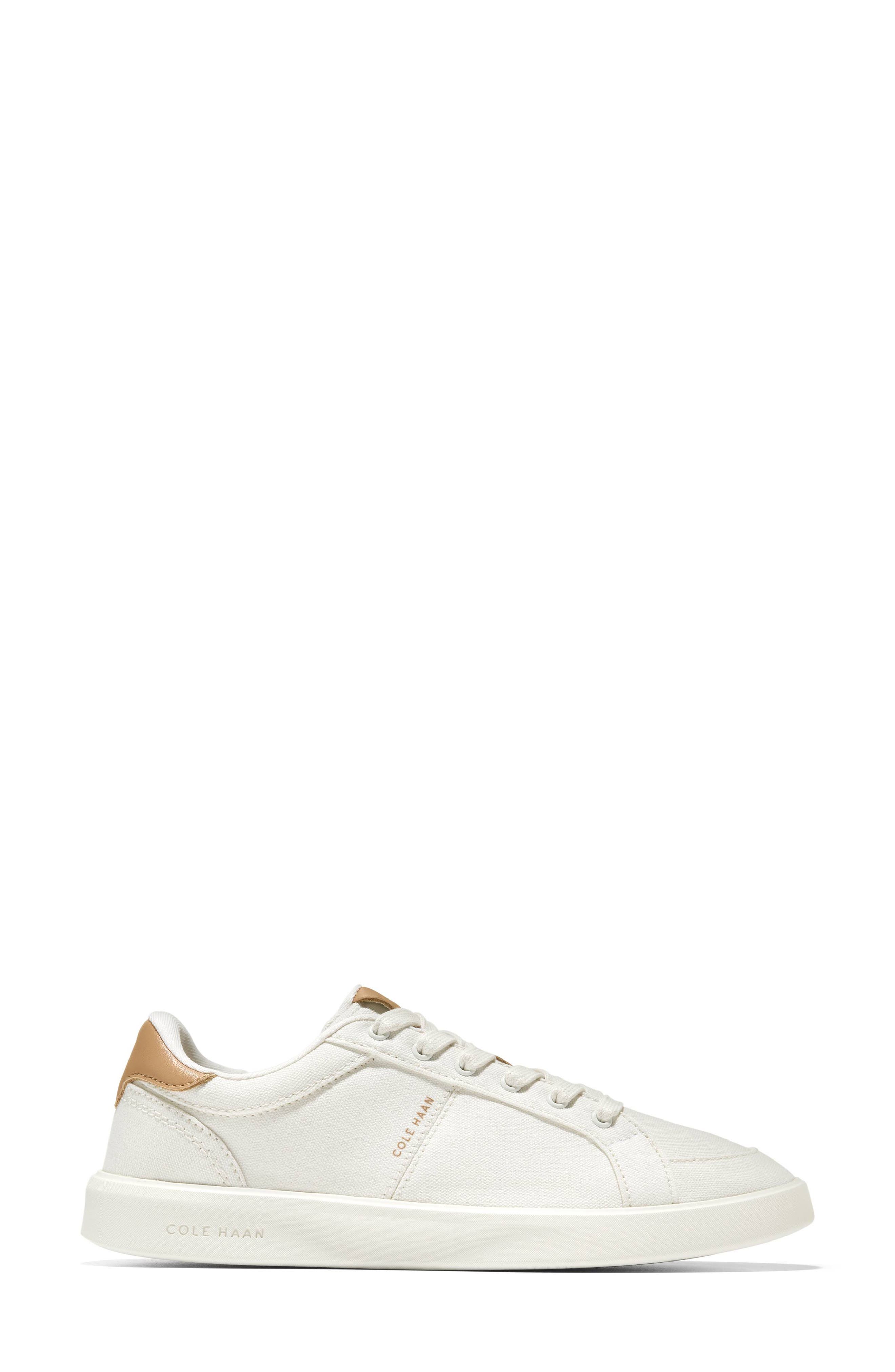 Grand Crosscourt Drift Sneaker, Alternate, color, POWDER CANVAS/ BISCUIT LEATHER