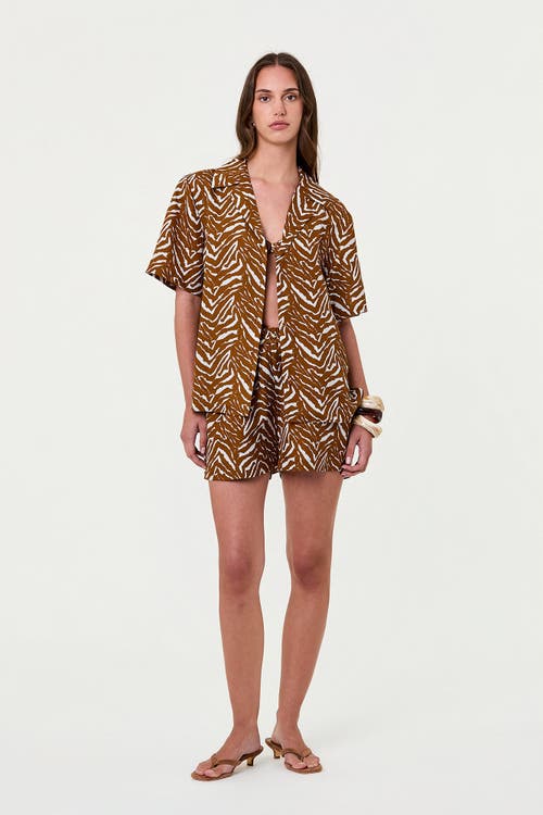Nicholas Adelaide Shorts In Brown