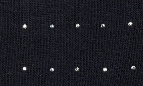 Nanette Lepore Studded Bow Gloves In Blue