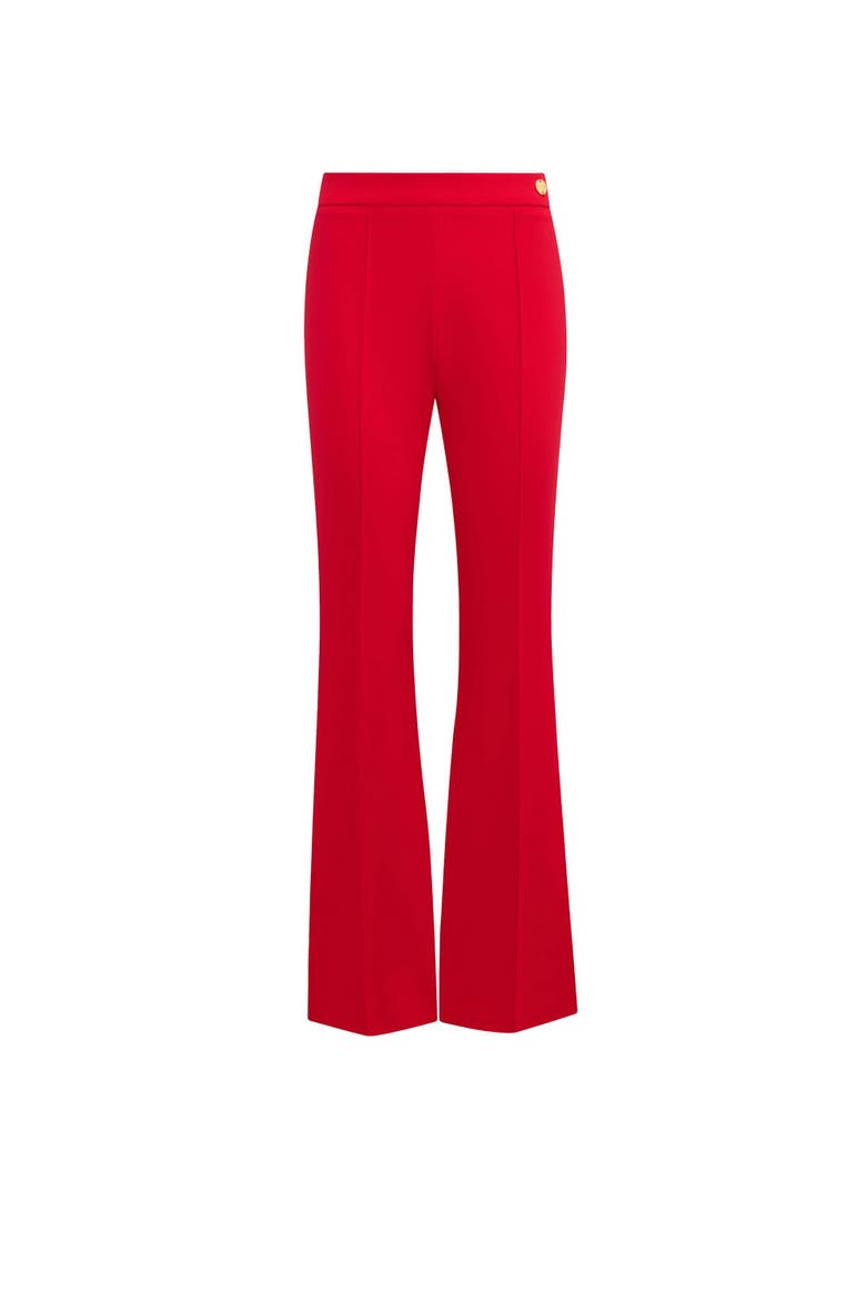 Lola Cropped flare pant, Main, color, Red