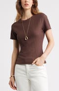 Nordstrom Textured T-Shirt