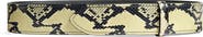 Khaite Theo Snakskin Embossed Leather Belt