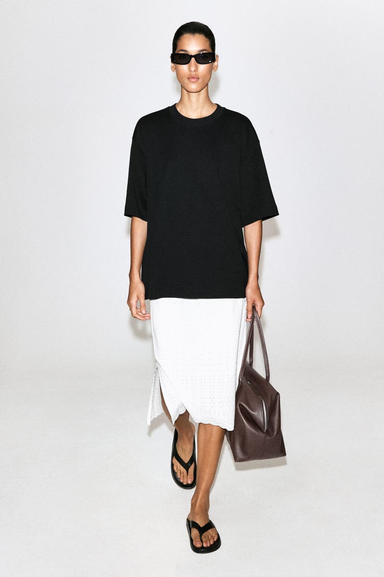 Oversized T-Shirt, Alternate, color, BLACK