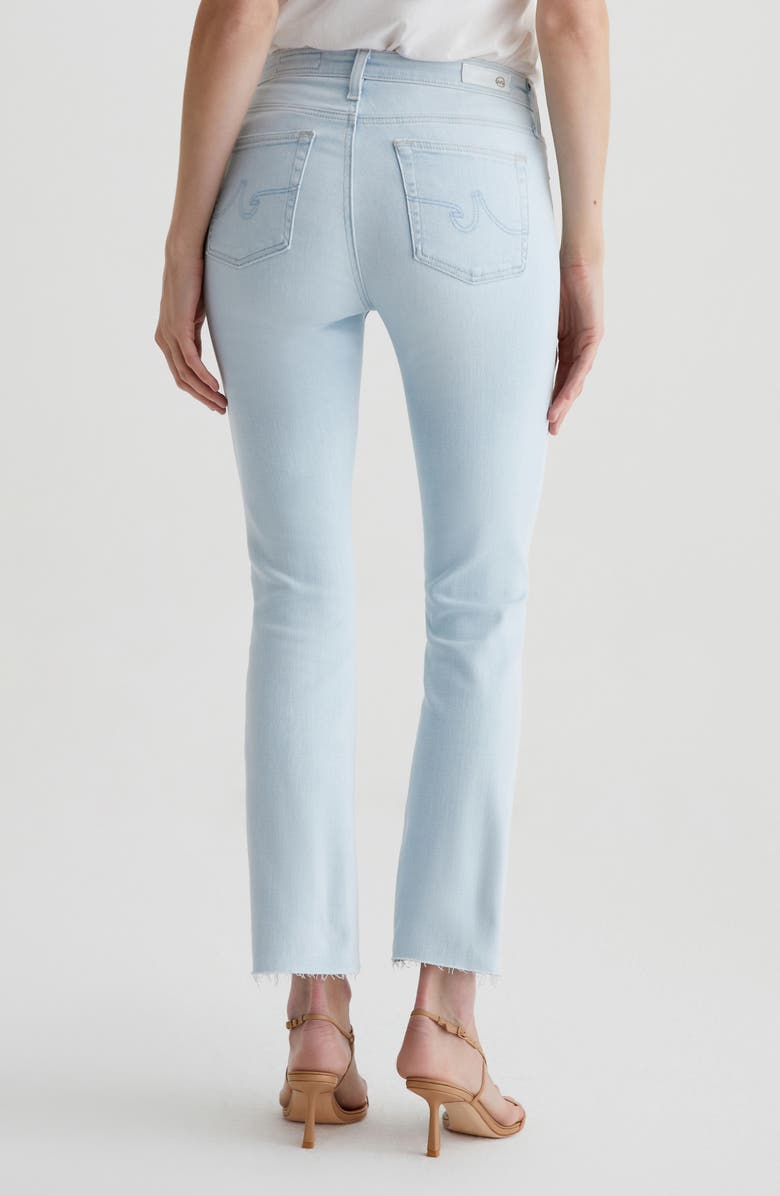 AG Farrah Raw Hem Crop Bootcut Jeans, Alternate, color, Heat Wave