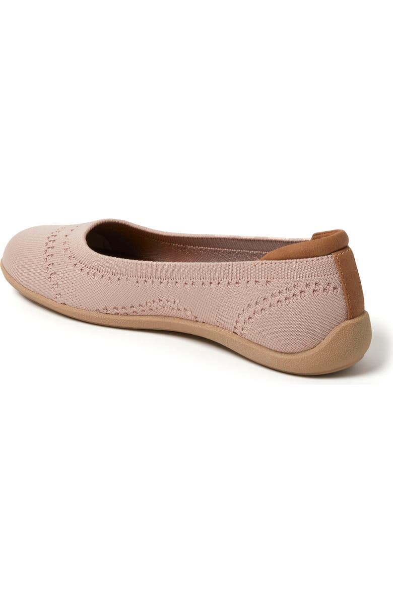 DEARFOAMS Misty Ballet Flat, Alternate, color, Pink