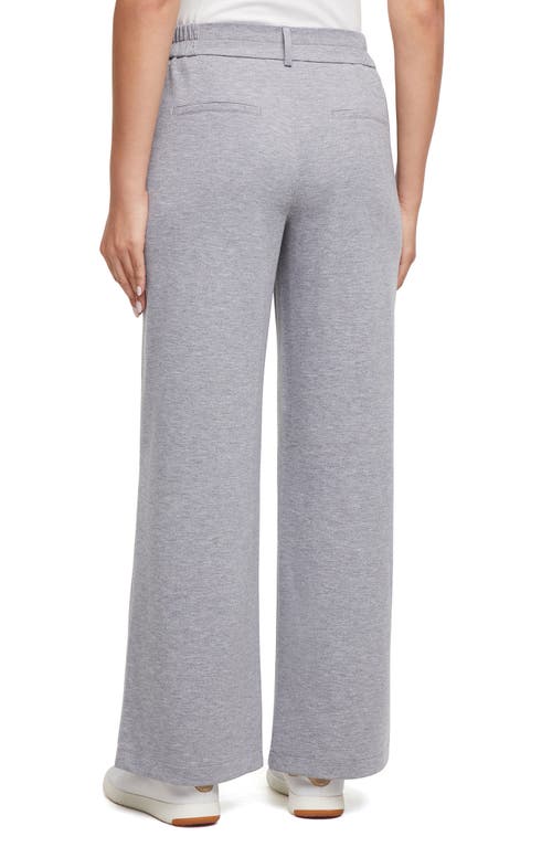 Three Dots Rachelle Flare Pants In Gray