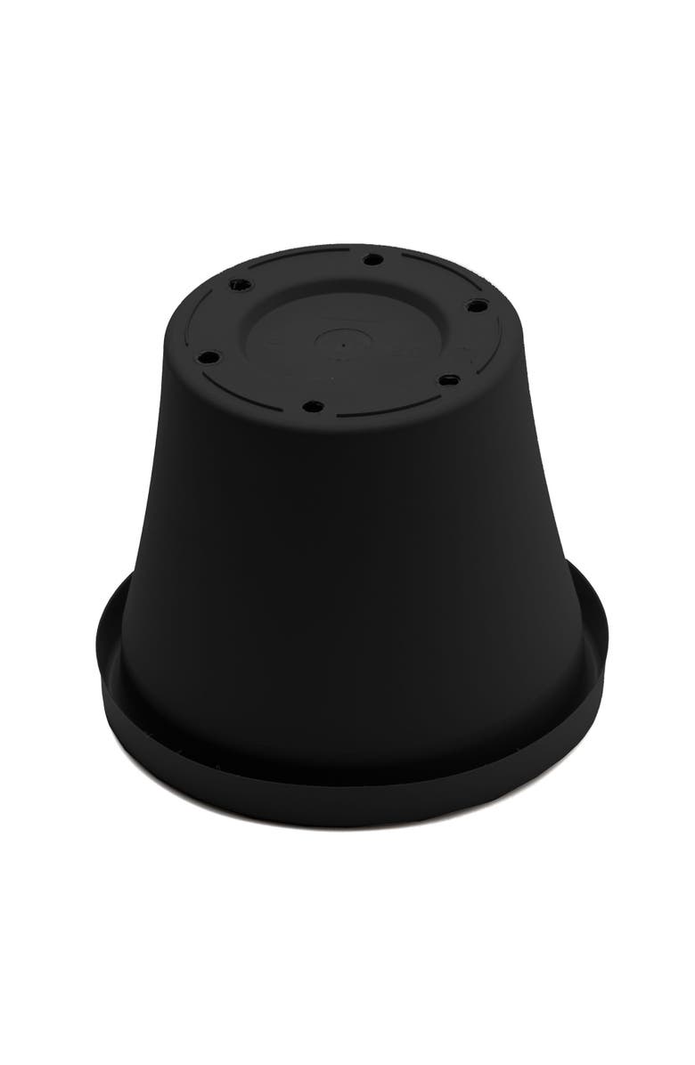 Bloem 16 Gallon Terra Pot Planter 24 Inch, Black, Alternate, color, Black