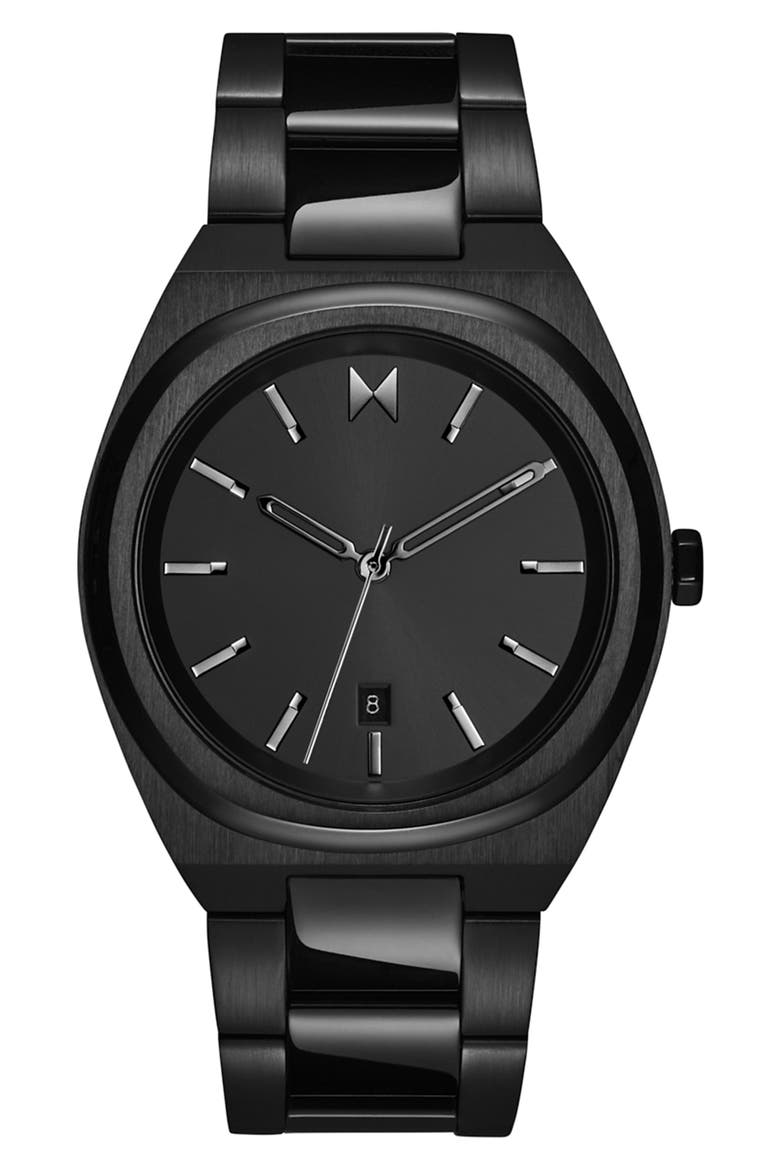 Odyssey II Bracelet Watch, 40mm case, Main, color, BLACK