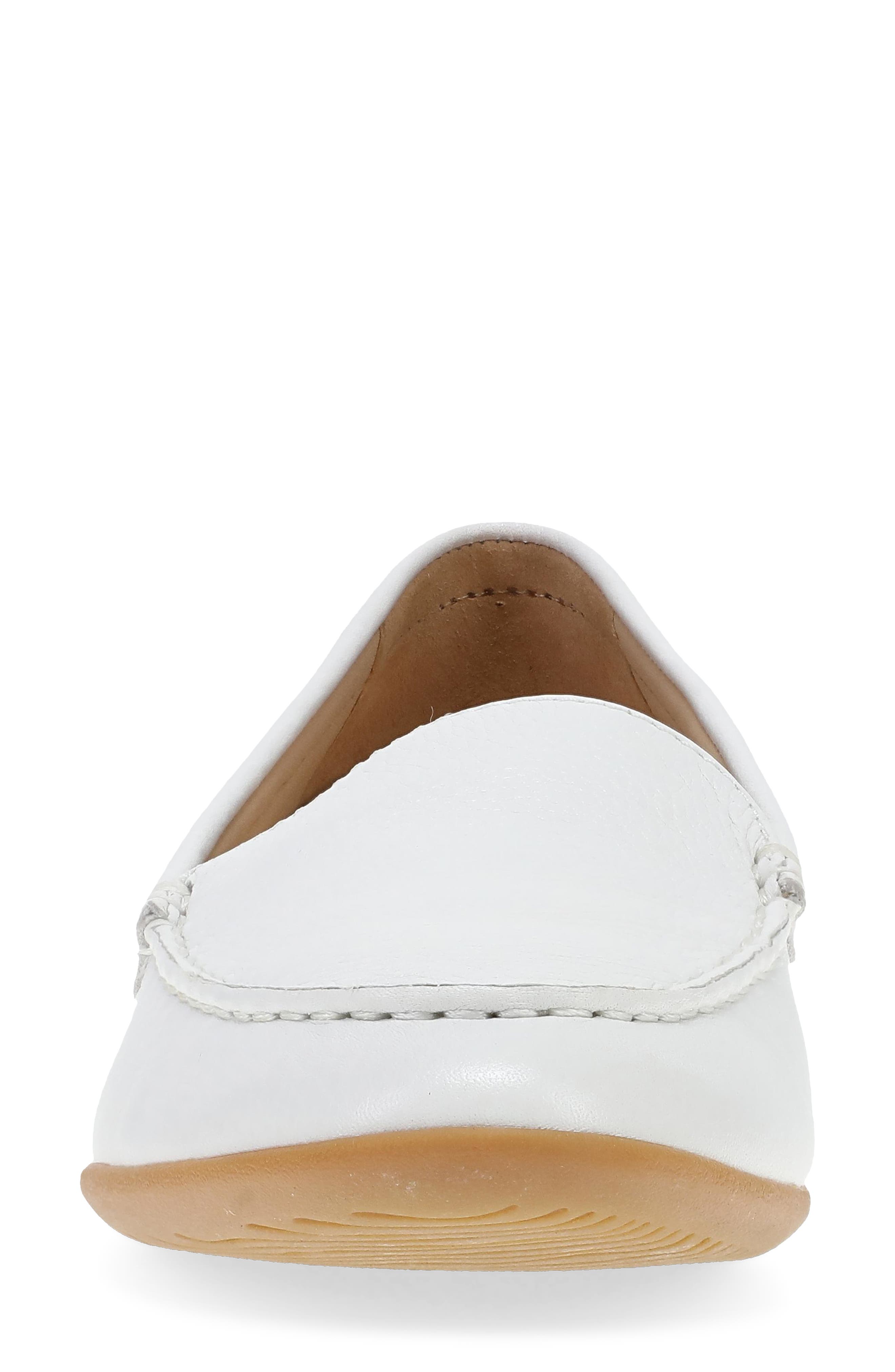 Dansko Lorri Loafer, Alternate, color, White Milled