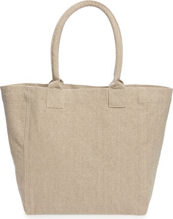 Isabel Marant Small Yenky Embroidered Logo Tote | Nordstrom