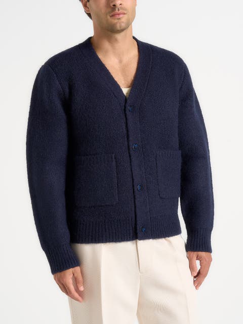 Wool Knit Cardigan