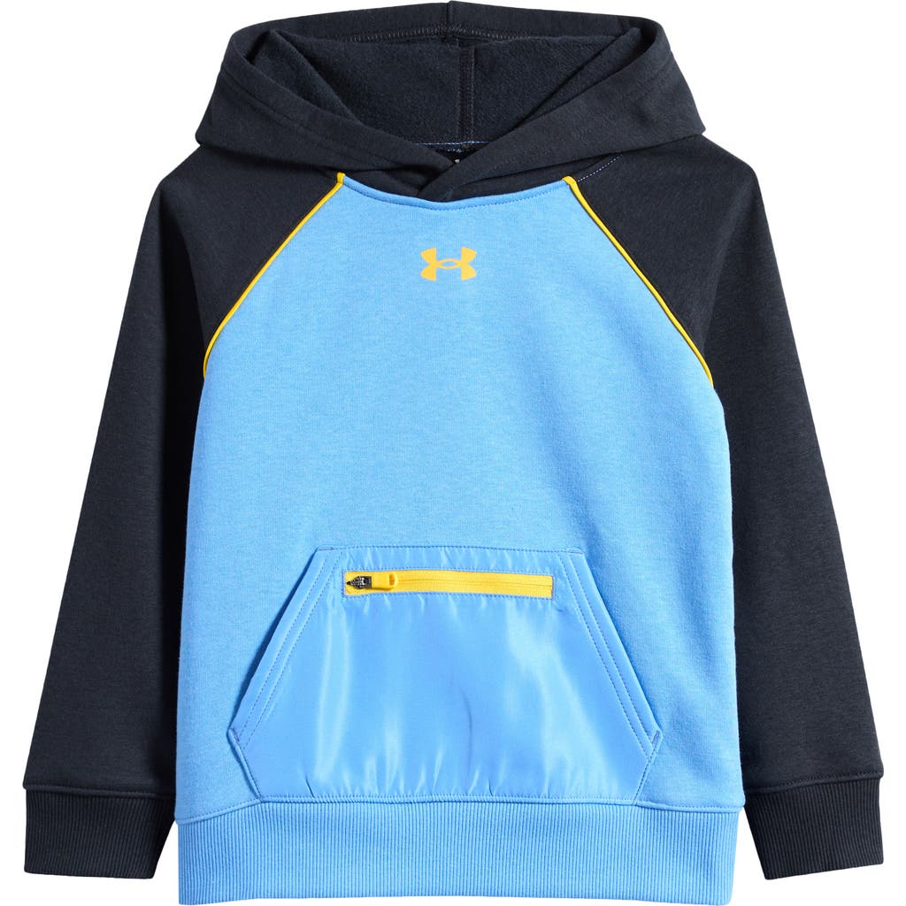Under Armour Kids' Pocket Hoodie in Horizon Blue