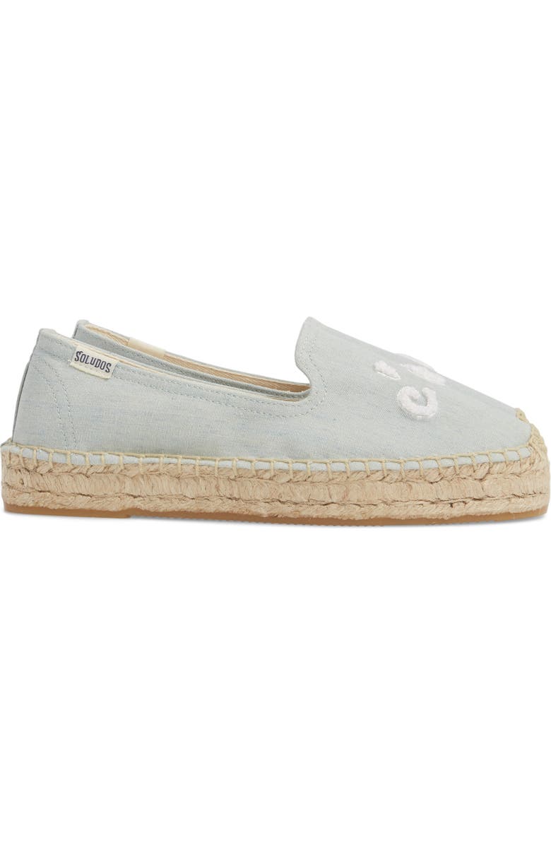 Soludos C'est la Vie Smoking Slipper Espadrille, Alternate, color,