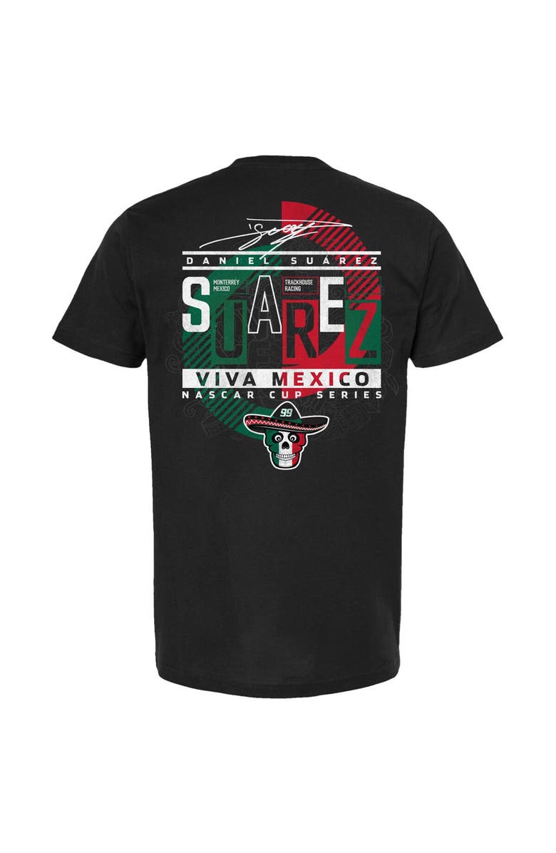 Trackhouse Racing Team Collection Men's Trackhouse Racing Team Collection  Black Daniel Suarez  Vivo T-Shirt, Alternate, color, 