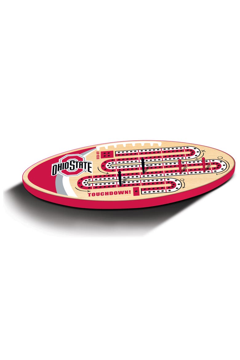 Ohio State Buckeyes Cribbage, Alternate, color, Multicolor