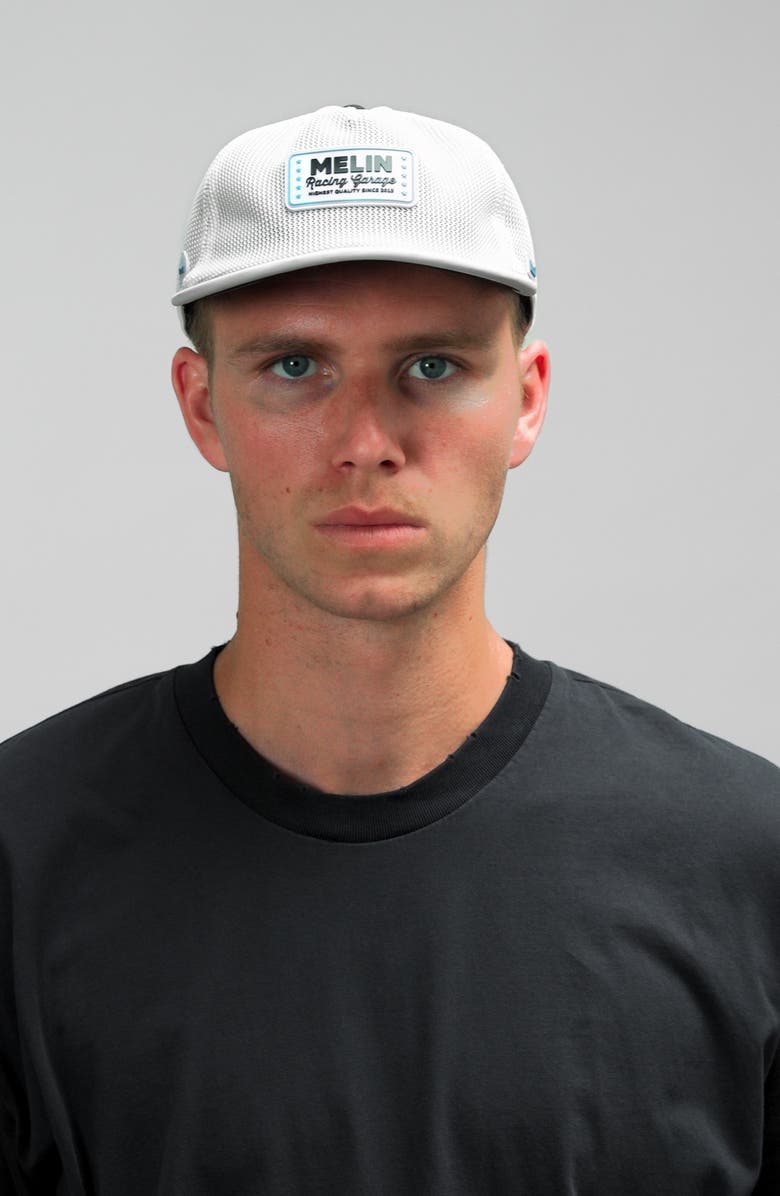 Melin Eagle MPH Garage Hydro Snapback Ball Cap, Alternate, color, White