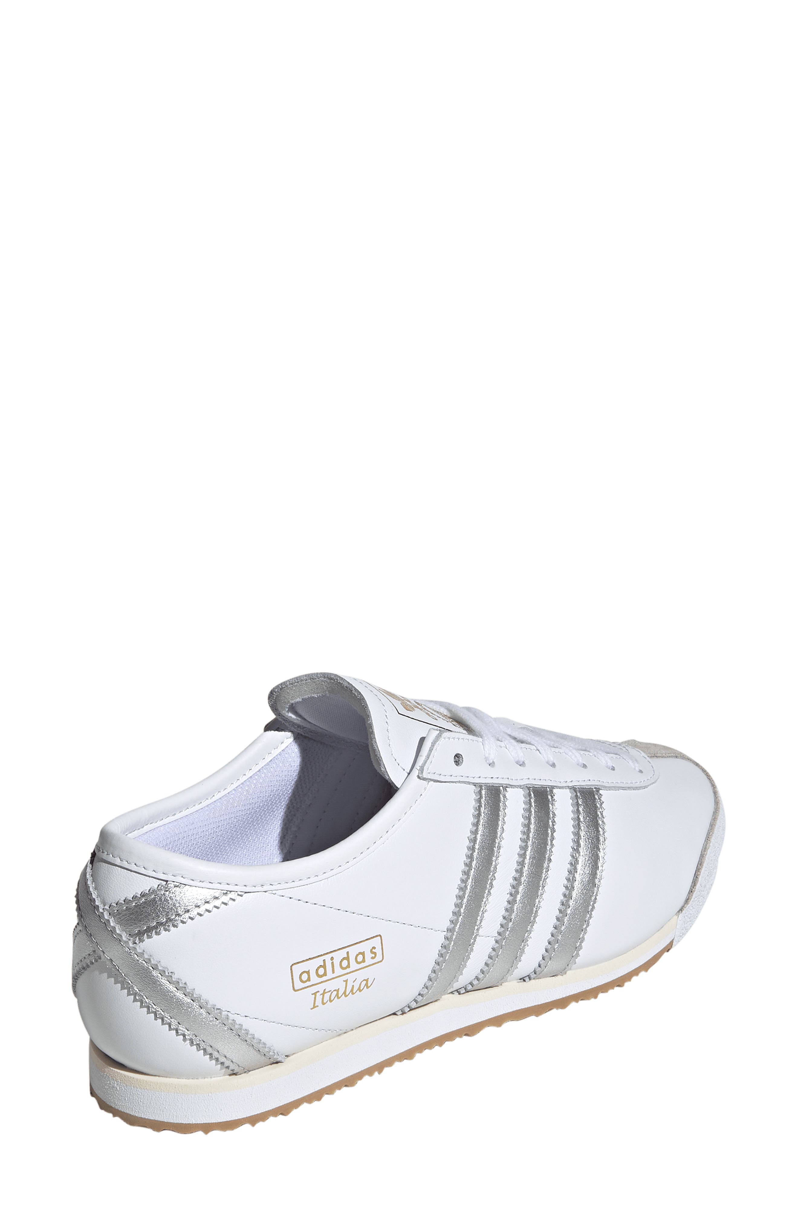 adidas Italia 70s Shoe, Alternate, color, White/ Silver Met/ Cream White