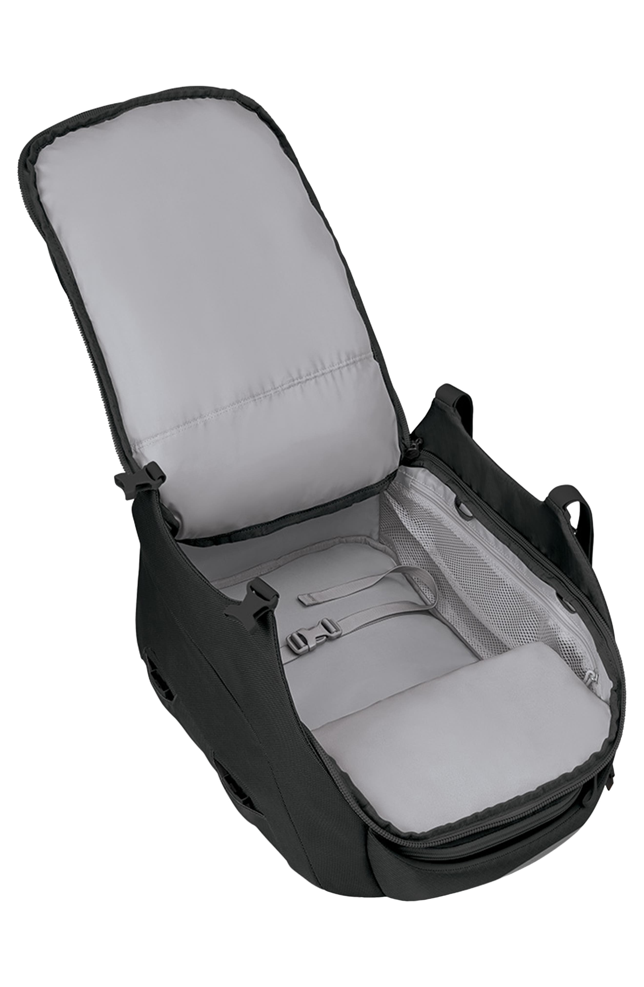 Osprey Sojourn Porter 30-Liter Recycled Nylon Travel Pack, Alternate, color, Black