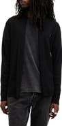 AllSaints Mode Merino Wool Shawl Collar Cardigan