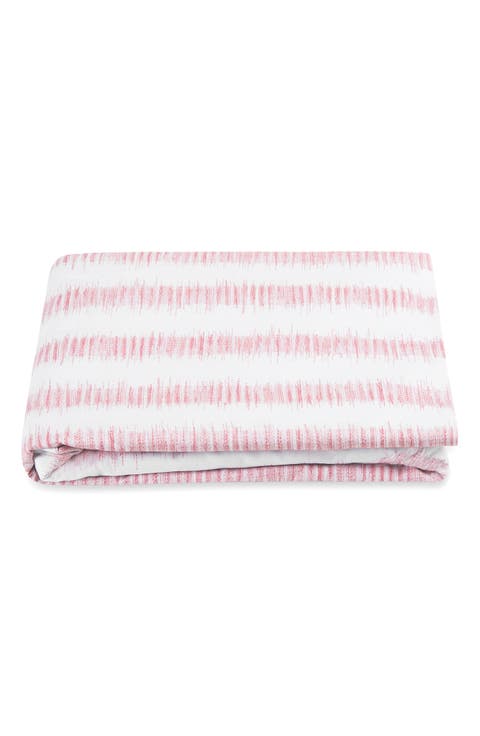 Attleboro Stripe Print 500 Thread Count Cotton Fitted Sheet