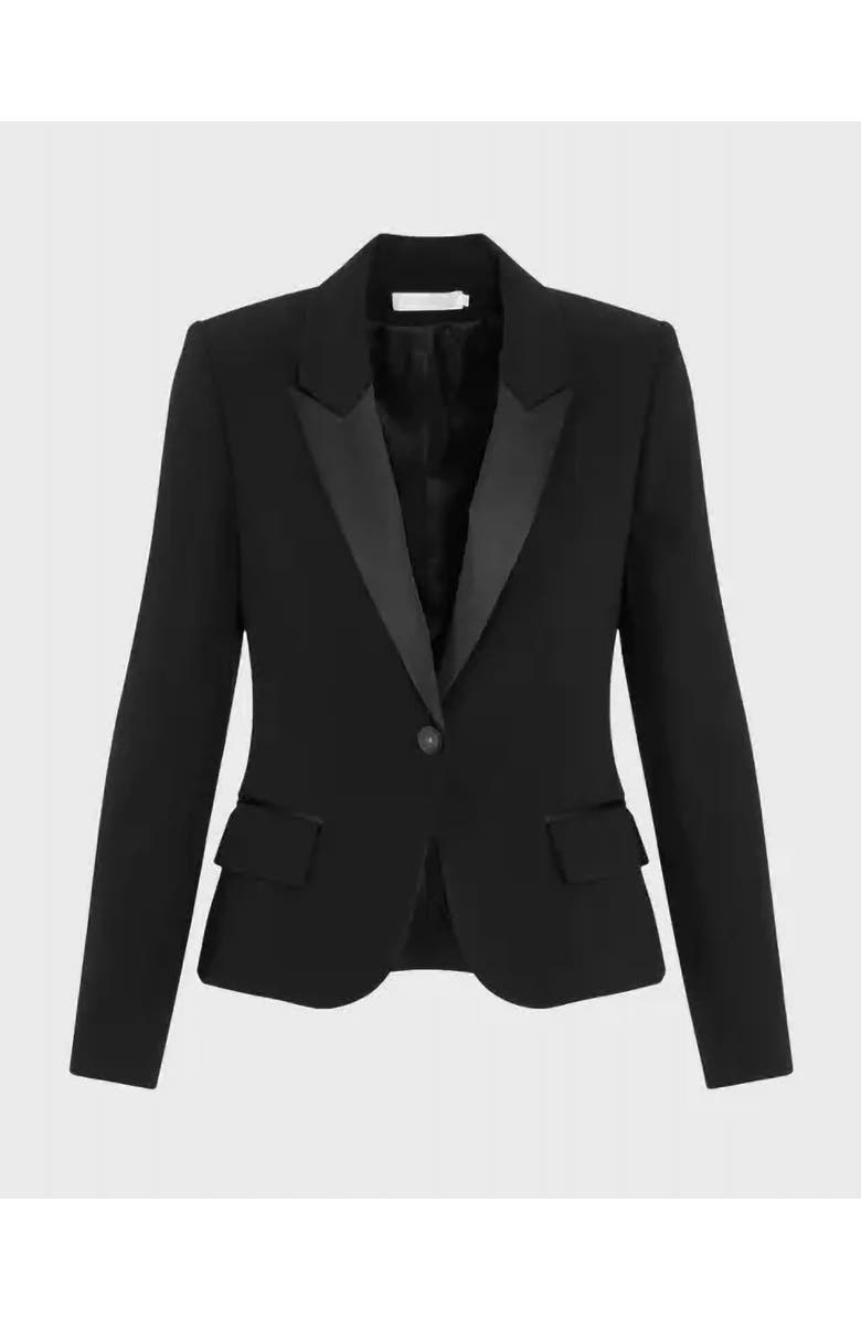 Anne Fontaine Smart Tuxedo Jacket, Main, color,