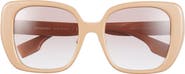 Burberry 54mm Square Sunglasses