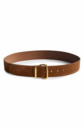 Super Wide Suede Essentials Belt