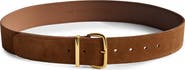 Madewell Super Wide Suede Essentials Belt