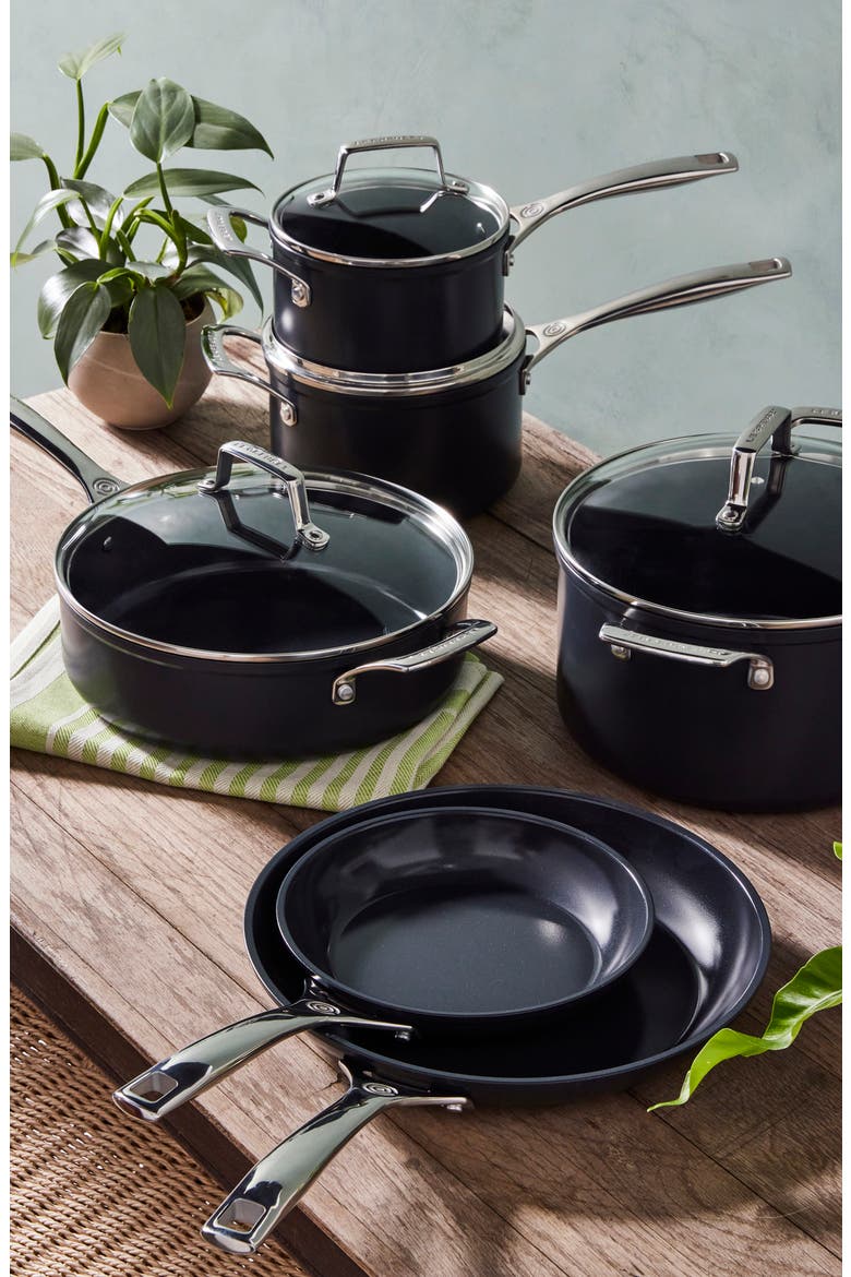 10-Piece Nonstick Ceramic Cookware Set, Alternate, color, CERAMIC
