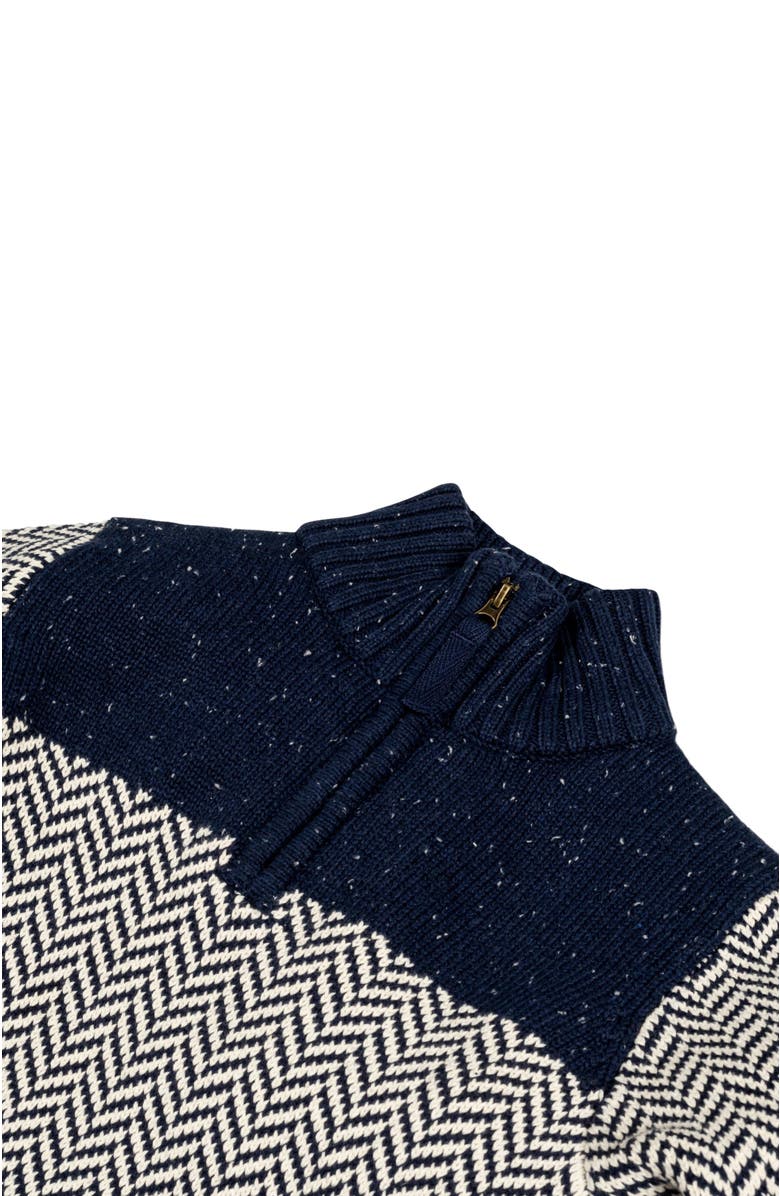 Hope & Henry Boys' Half Zip Pullover Sweater, Kids, Alternate, color,