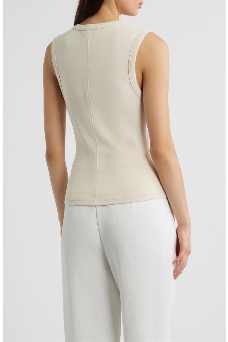 Campbell Sleeveless Tank, Alternate, color, CREAM