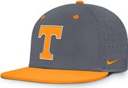 Nike Men's Nike Gray Tennessee Volunteers On-Field Dugout True Performance Fitted Hat