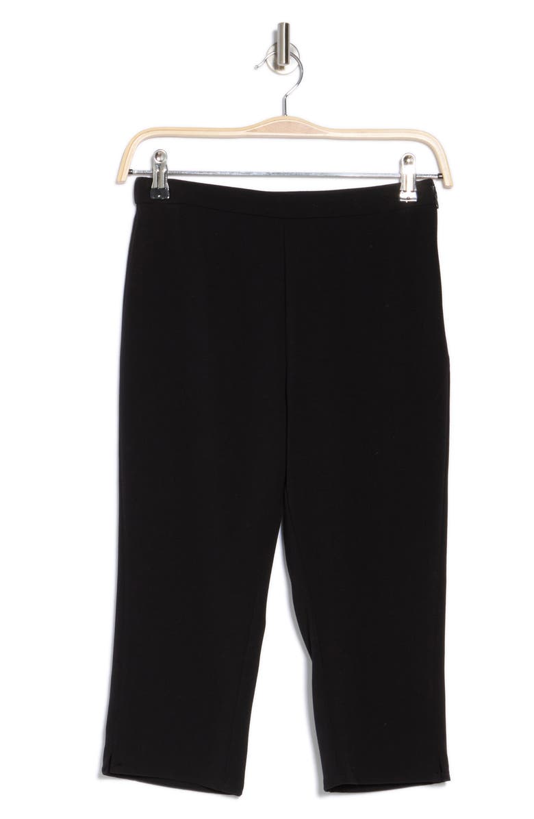 Leith Pedal Pusher Crop Slim Leg Pants, Alternate, color, Black