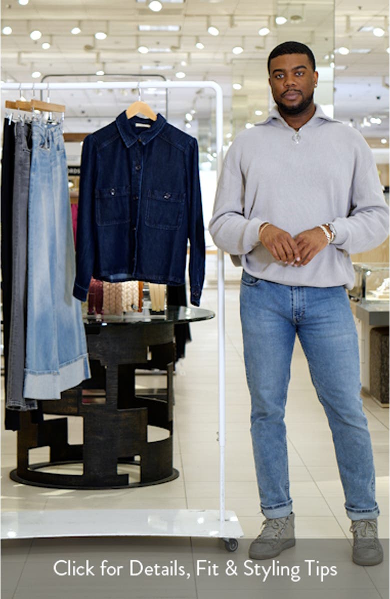 Theo Denim Button-Up Shirt, sales video thumbnail