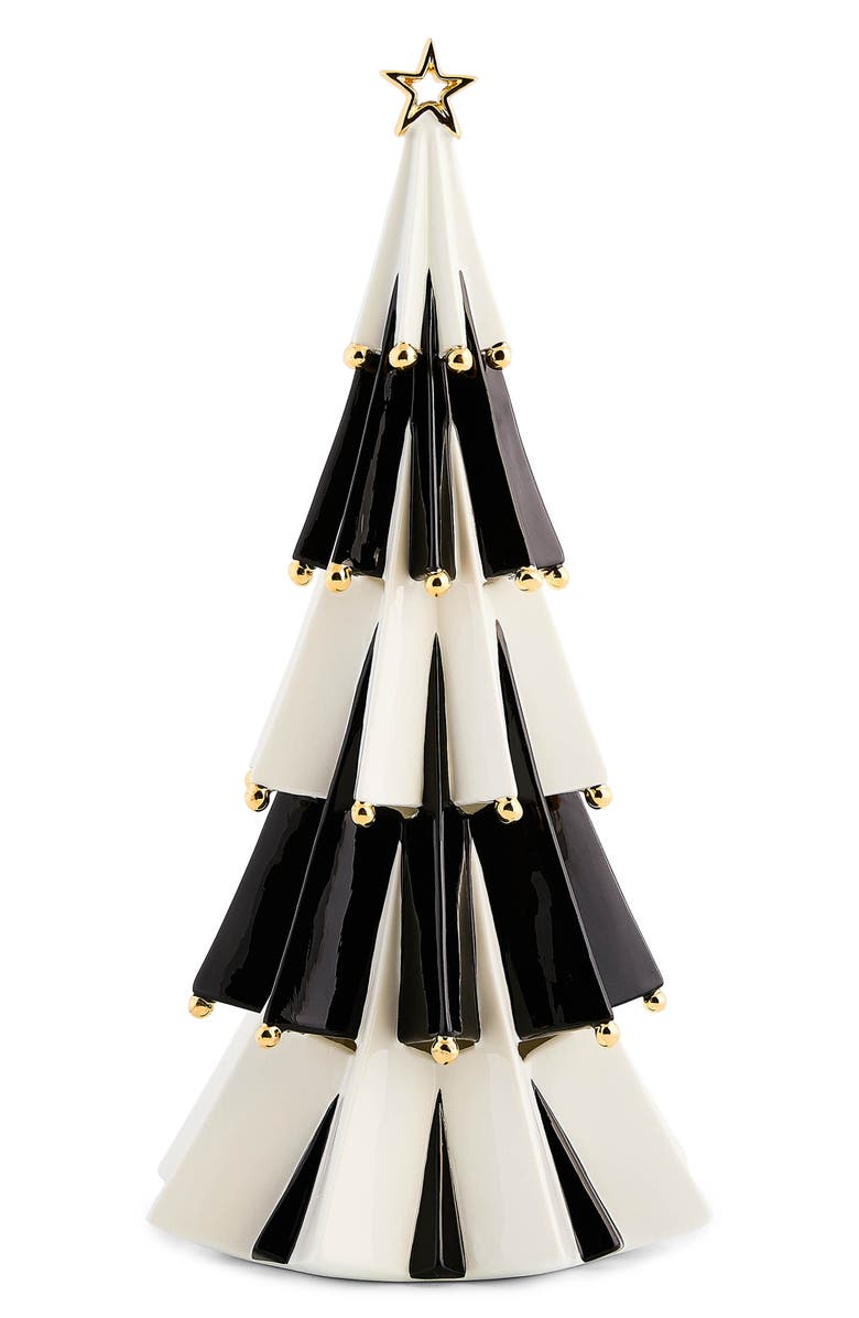 MACKENZIE CHILDS Courtly Noel Ceramic Illuminated Tree, Main, color, Courtly