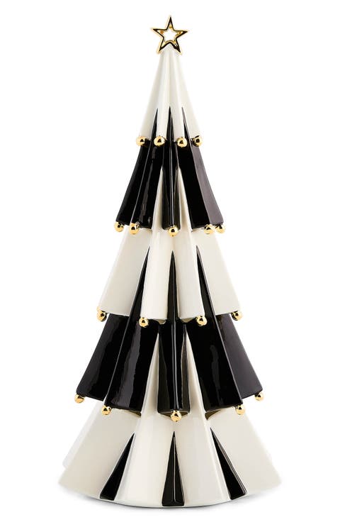Courtly Noel Ceramic Illuminated Tree