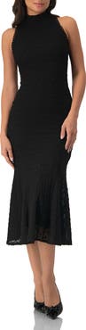 IVONNE Knitted Midi Dress