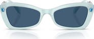 Swarovski 54mm Irregular Sunglasses