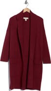 BY DESIGN Alicia Open Front Long Cardigan