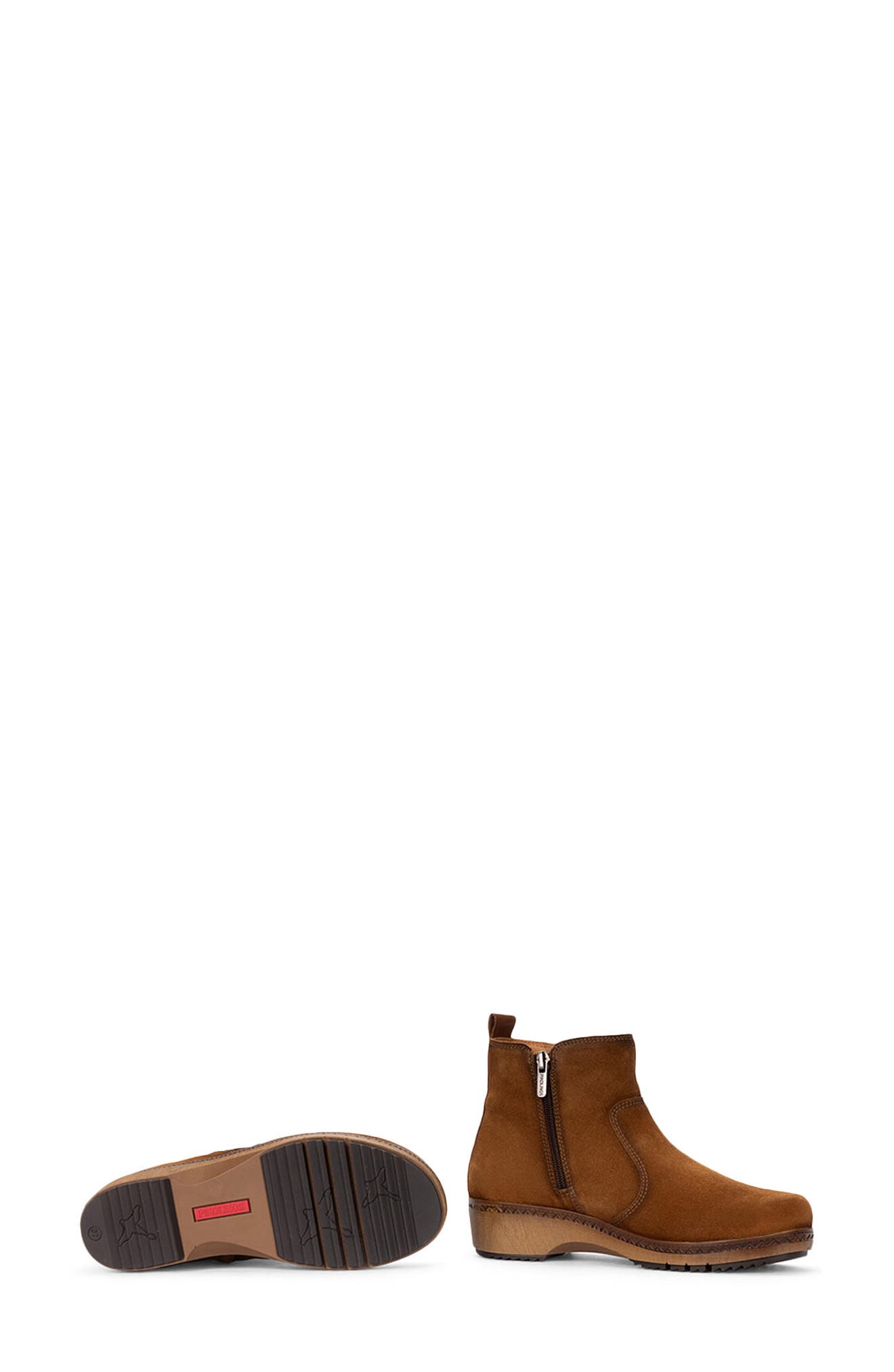 Granada Leather Bootie, Alternate, color, BRANDY