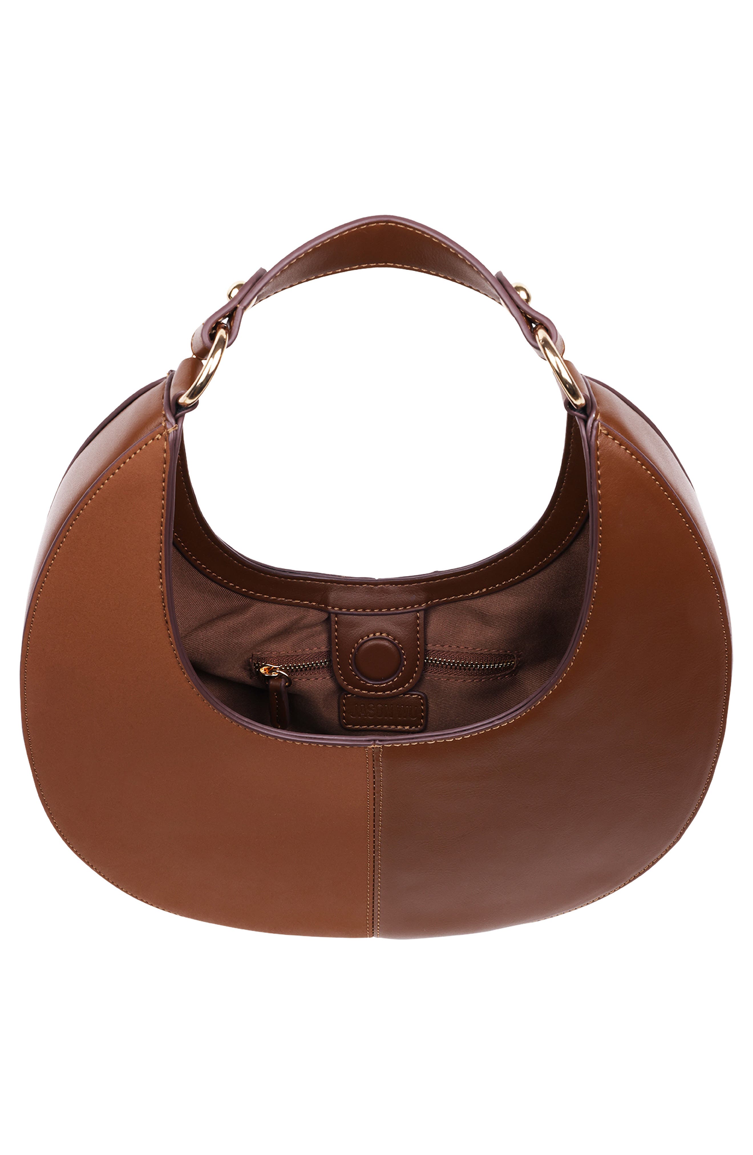 Smooth Shopper Bag, Alternate, color, BROWN