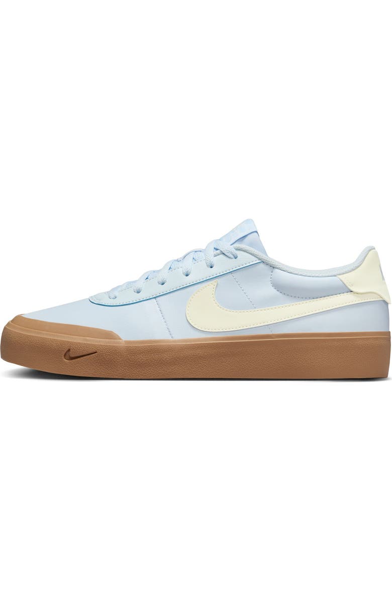 Nike Court Shot Sneaker, Alternate, color, Blue Tint/ Sail/ Light Brown
