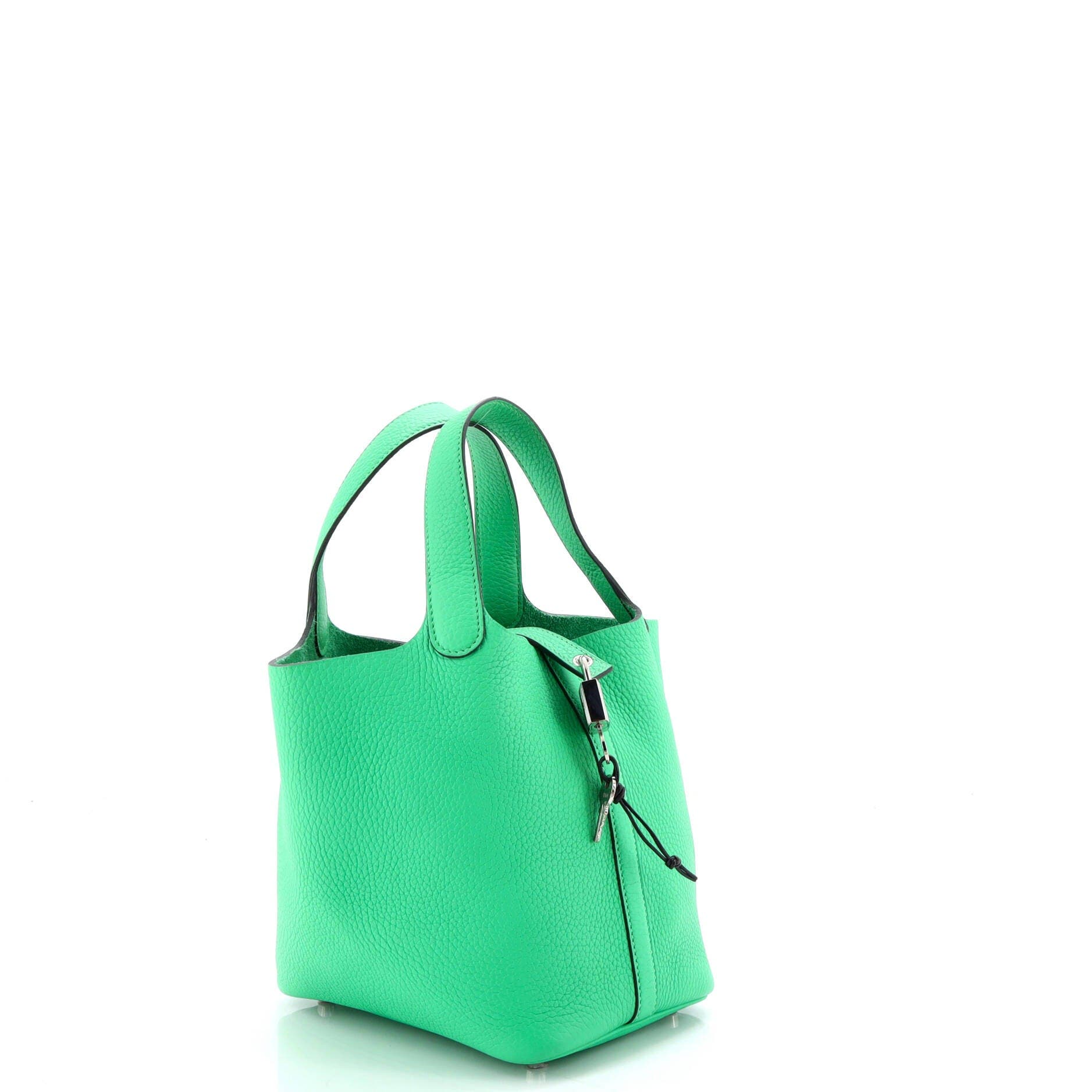 Pre-Owned Hermes Picotin Lock Bag Clemence PM, Alternate, color, 