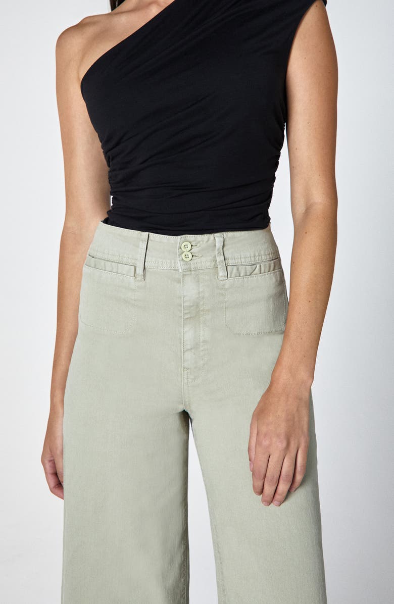 Unpublished Gemma High Waist Crop Wide Leg Jeans, Alternate, color, 