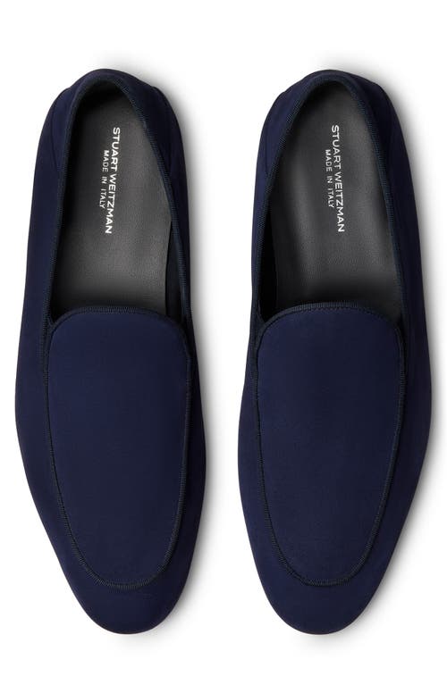 Stuart Weitzman Briggs Loafer In Navy Blue